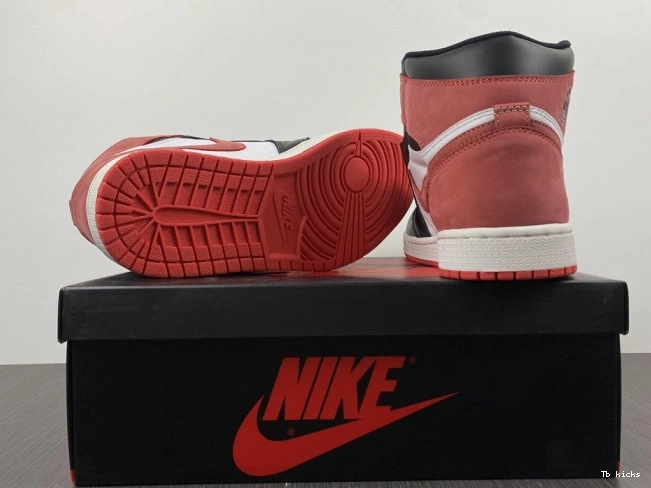 Rep TBK 1 Air Red' Jordan High 'Track Retro OG 555088-112 0801